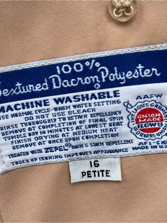 Vintage 60s Misty Harbor "Any Weather" Trench Coat - Picture 11 of 15